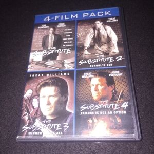 The Substitute 1 , 2, 3 4 ,4-Film Pack DVD